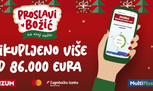 Blagdanskom inicijativom Konzuma, Zagrebačke banke i Mastercarda za pomoć potrebitima prikupljeno više od 86.000 eura