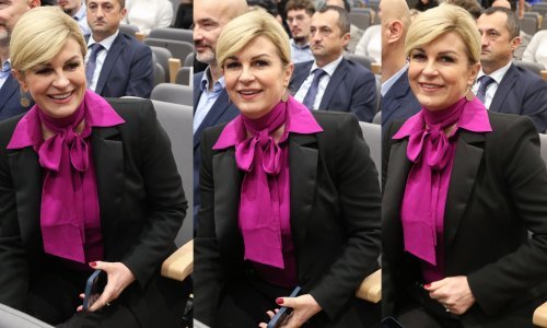 Kolinda Grabar Kitarović pokazala kako uživa u opuštenom izdanju: 'Živjeli!'