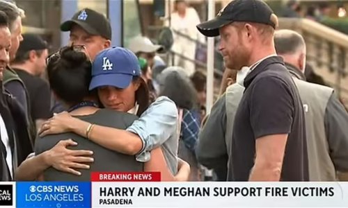Meghan Markle i princ Harry pohitali u pomoć žrtvama požara: 'Nisu došli zbog publiciteta'