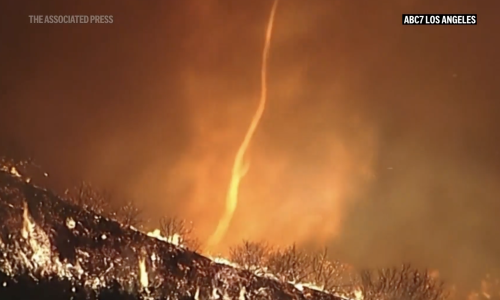Nevjerojatni prizori: U Los Angelesu snimljen vatreni tornado