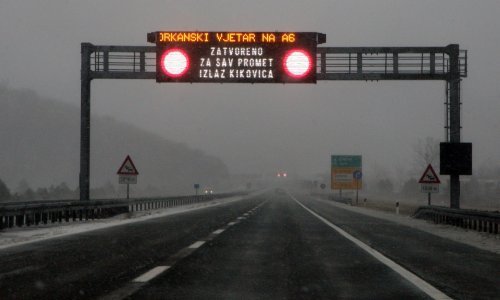 DHMZ oglasio crveni meteoalarm i upozorenje: 'Vrijeme je opasno za život'