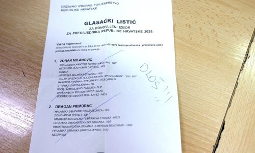 Dali su svoj glas, ali ne za Milanovića ili Primorca: Evo koliko je bilo nevažećih listića