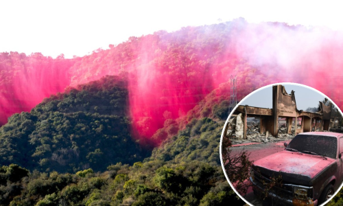 Što se nalazi u ružičastom prahu kojim gase požare u Kaliforniji? Supstanca ima kontroverznu prošlost