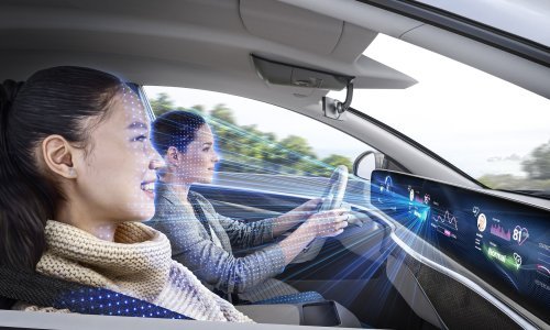Continental predstavio nevidljivi biometrijski senzorski zaslon: Senzori prate vitalne parametre putnika