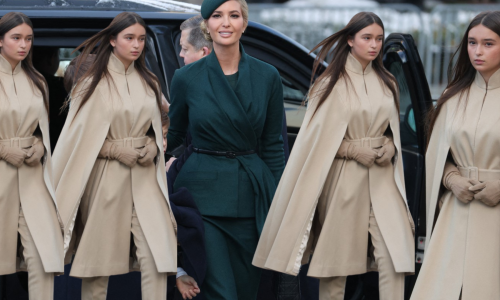 Kći Ivanke Trump izrasla je u pravu ljepoticu, a ovim kaputom nadmašila je i mamu