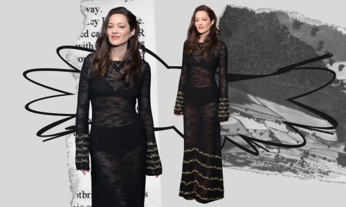 Lijepa Francuskinja ostavlja bez daha u prozirnoj haljini