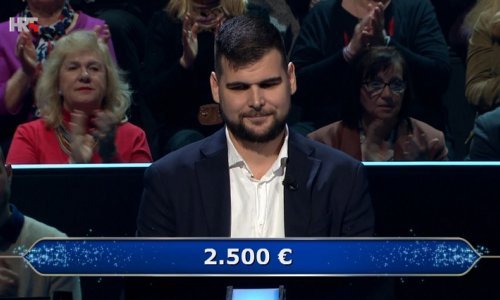 Natjecatelj 'Milijunaša' pao na glazbenom pitanju za 5000 eura: Biste li vi znali odgovor?