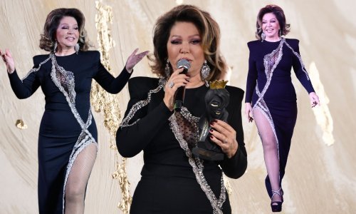 Neda Ukraden ukrala svu pažnju haljinom s dubokim prorezom