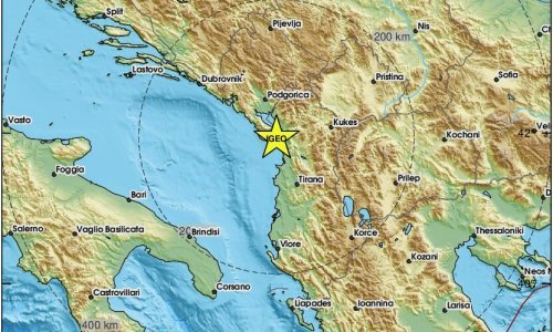 Snažan potres u Albaniji, zatreslo se po 4 stupnja