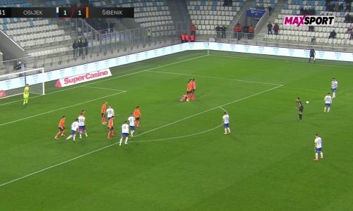 Pogledajte golove Jakupovića za preokret Osijeka; zabio je i iz slobodnjaka