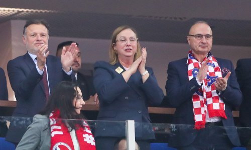 Pogledajte tko je iz svečane lože pratio senzacionalnu pobjedu Hrvatske