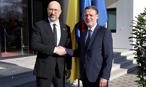 Jandroković se susreo s ukrajinskim premijerom Šmihalom