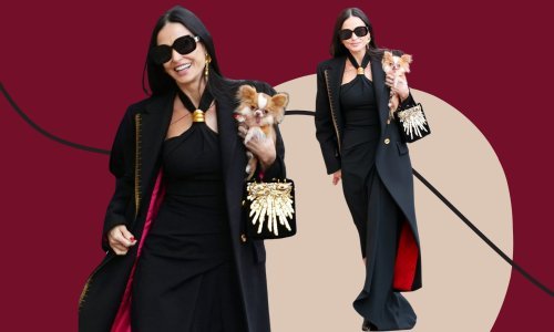 Svu pozornost ukrala je ovom torbicom 'paprene' cijene, a haljina je pun pogodak