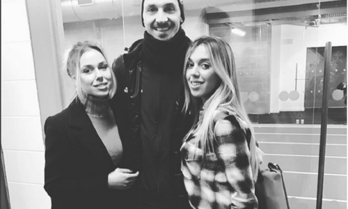 Lijepe kćeri bivšeg hrvatskog nogometaša u Ibrinom zagrljaju