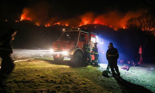 Kozlevac o požaru podno Učke: Vatra je pod nadzorom, ali pred vatrogascima je zahtjevna noć