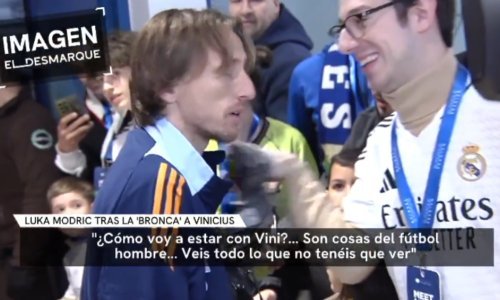 Modrić davao autograme, a onda je dobio pitanje o Viniciusu; pogledajte ljutitu reakciju kapetana Reala