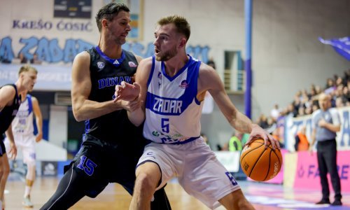 Zadar se poigrao s Dinamom; u jednom trenutku imao i nestvarnih 41 koš razlike
