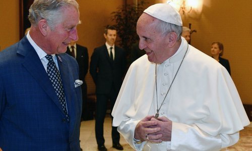Britanski kralj Charles i kraljica Camilla na 20. godišnjicu braka kod pape Franje