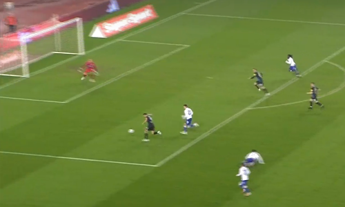 Greda je spasila Hajduk. Pogledajte strašan udarac Dabre, koji je pogodio okvir gola