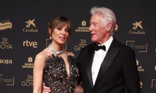Kako samo Richard Gere gleda u svoju suprugu: Lijepa Španjolka zablistala u raskošnoj haljini