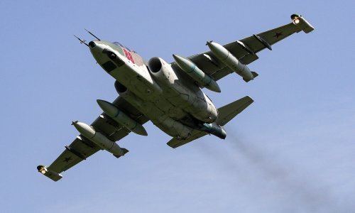 Ukrajinci srušili ruski Su-25 i objavili video, avion je došao preblizu