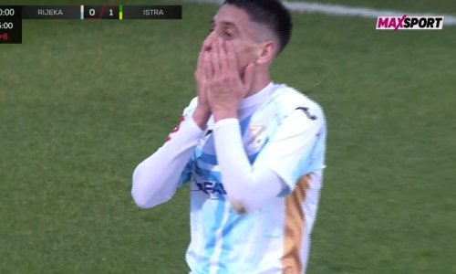 Pogledajte što se dogodilo u 95. minuti: svi igrači Rijeke i navijači se u očaju uhvatili za glavu