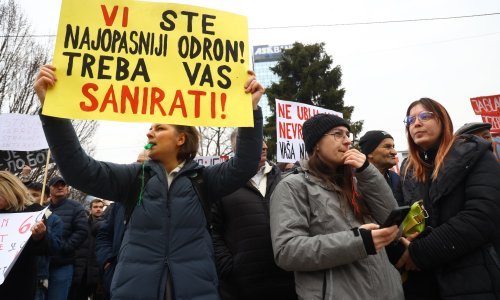 Studentski bunt se širi regijom: Studenti izašli na ulice Sarajeva