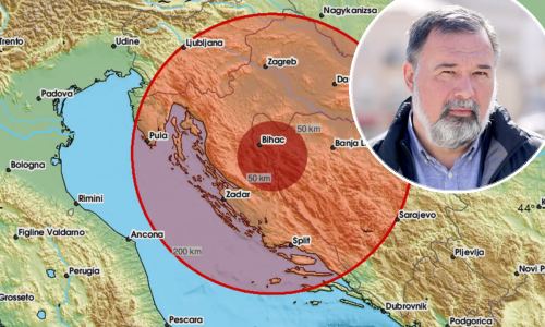 Zatresla se Dalmacija, oglasio se i Kuk. Pogledajte trenutak potresa na otoku Zlarinu