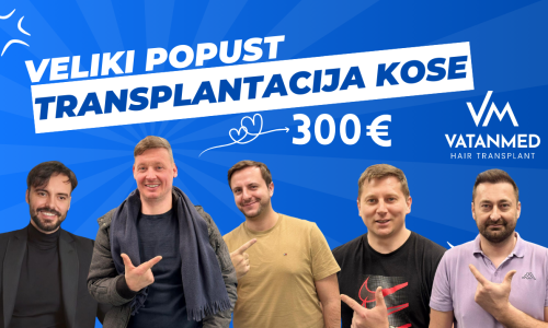 Transplantacija kose po super cijeni za Valentinovo!