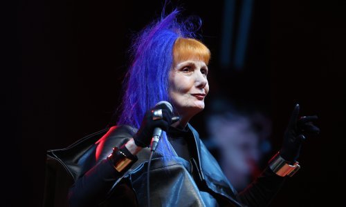 Josipa Lisac privukla pozornost plavim umetkom, a onda publici posvetila stari hit