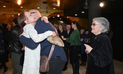 Brojni poznati stigli u ZKM: Dubravko Merlić, Željka Ogresta, ali i Danijela Trbović