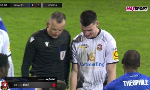 Pogledajte zašto je igrač Gorice isključen protiv Dinama