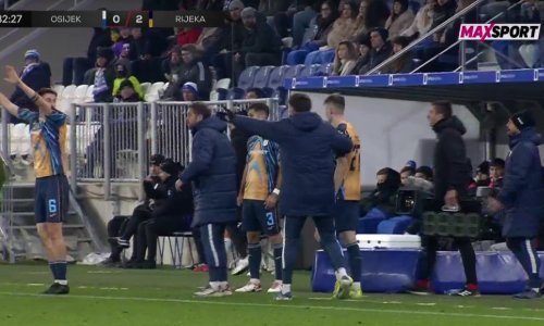Pogledajte bizarnu situaciju s derbija u Osijeku. Komentator: Ovo je genijalno!