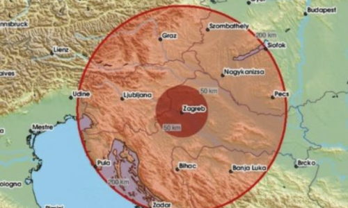 Dva potresa noćas pogodila Hrvatsku u svega nekoliko minuta: Prvo kod Zagreba, zatim kod Zadra