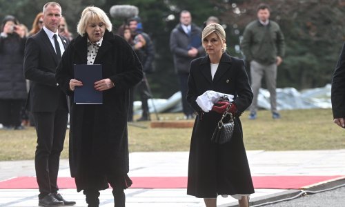 Kolinda Grabar-Kitarović u vrećici nosila štikle za Milanovićevu inauguraciju