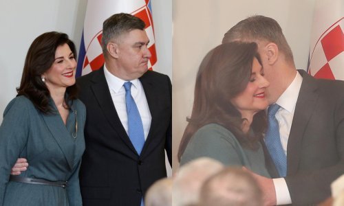 Trenutak koji je obilježio inauguraciju: Milanović zagrlio suprugu, pa joj šaputao na uho