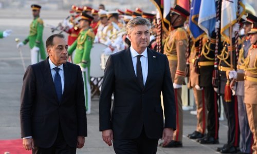 Plenković u Kairu s egipatskim kolegom: Razgovarali smo o sigurnosnoj situaciji u Europi i na Bliskom istoku