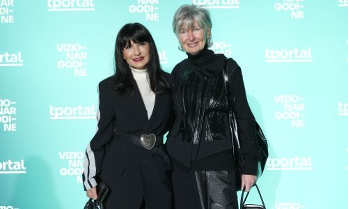 Matija Vuica i Tihana Harapin Zalepugin modno su se uskladile u vječnoj crnoj