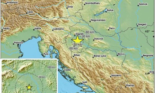 Potres kod Siska: 'Pomaknuo me s kreveta'