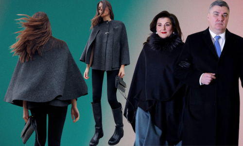 Chic pelerina Sanje Musić Milanović ogroman je hit; u Zari smo pronašli sličnu za 30 eura