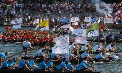 Na tradicionalnom Maratonu lađa na Neretvi 40 posada