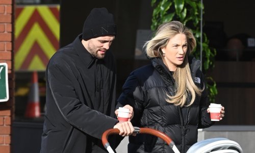 Izabel i Mateo Kovačić prvi put snimljeni sa svojom malom princezom