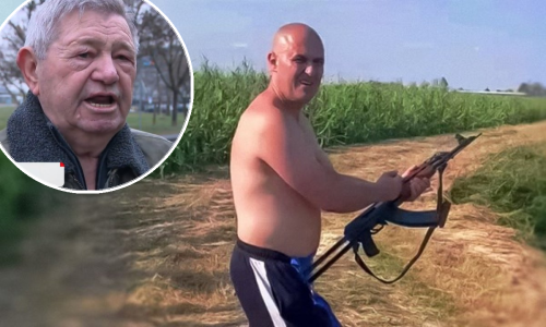 Dabro tvrdi da je puška iz koje je pucao trofejno oružje, vještak ga demantira