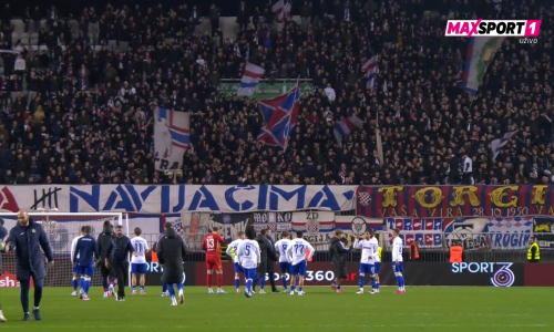 Hajdukovci nakon poraza otišli do Torcide, evo što ih je dočekalo