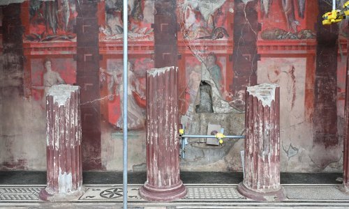 Otkrivene freske u Pompejima: 'Današnji dan bit će zapamćen kao povijesni'