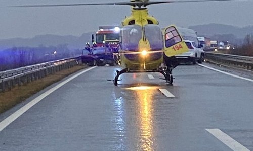 Teška nesreća u Zagorju, ozlijeđena osoba helikopterom prevezena u KB Dubrava