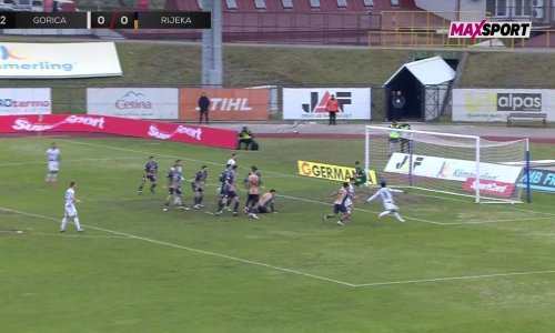 Svi su se uhvatili za glavu; pogledajte nevjerojatan promašaj igrača Gorice protiv Rijeke