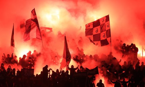 Korteo Boysa po Zagrebu dan uoči derbija; pogledajte video