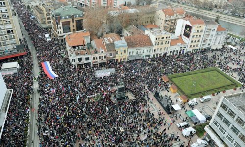 Deseci tisuća u Nišu zatražili promjene: 'Želimo institucije koje rade u interesu svih nas'