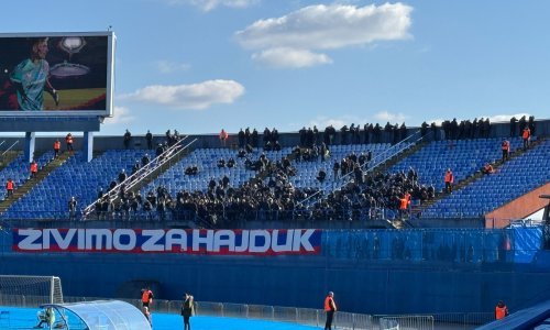 Pogledajte kako izgleda tribina na koju je smještena Torcida